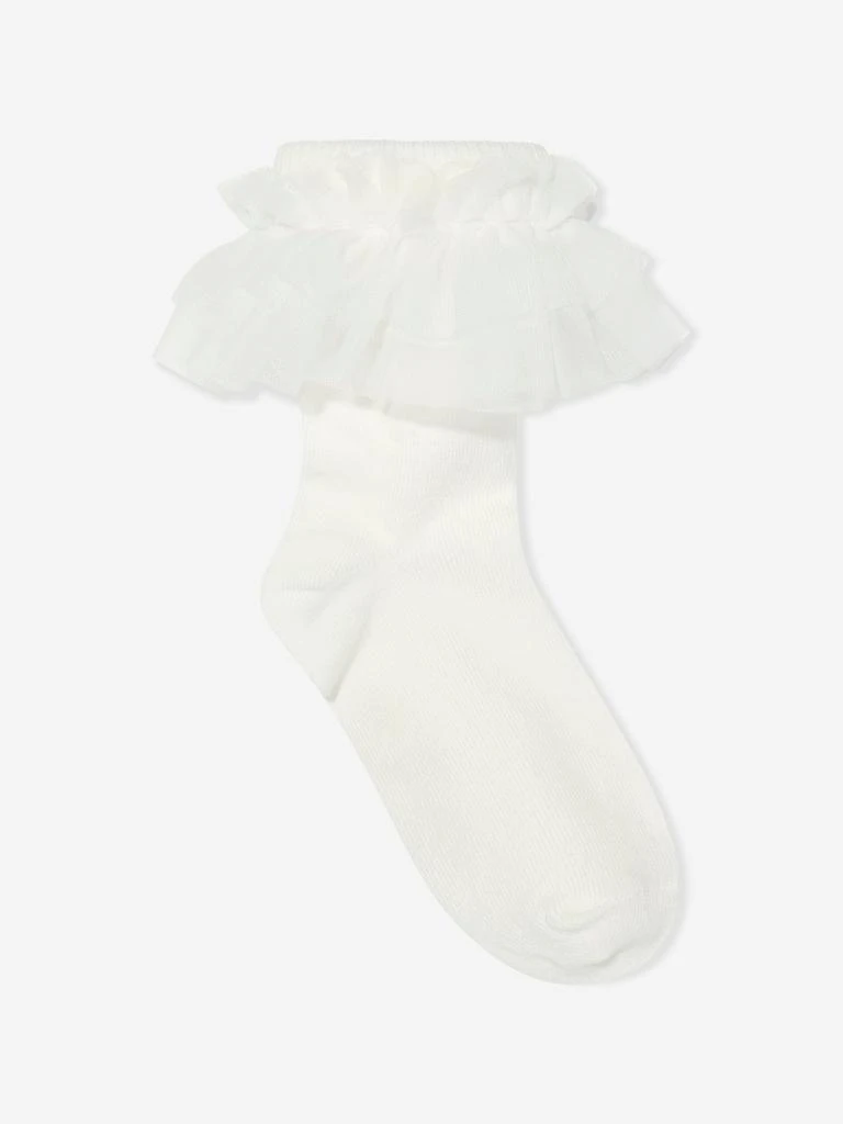 商品Angels Face|Angels Face Girls Frilly Socks in White,价格¥99,第2张图片详细描述