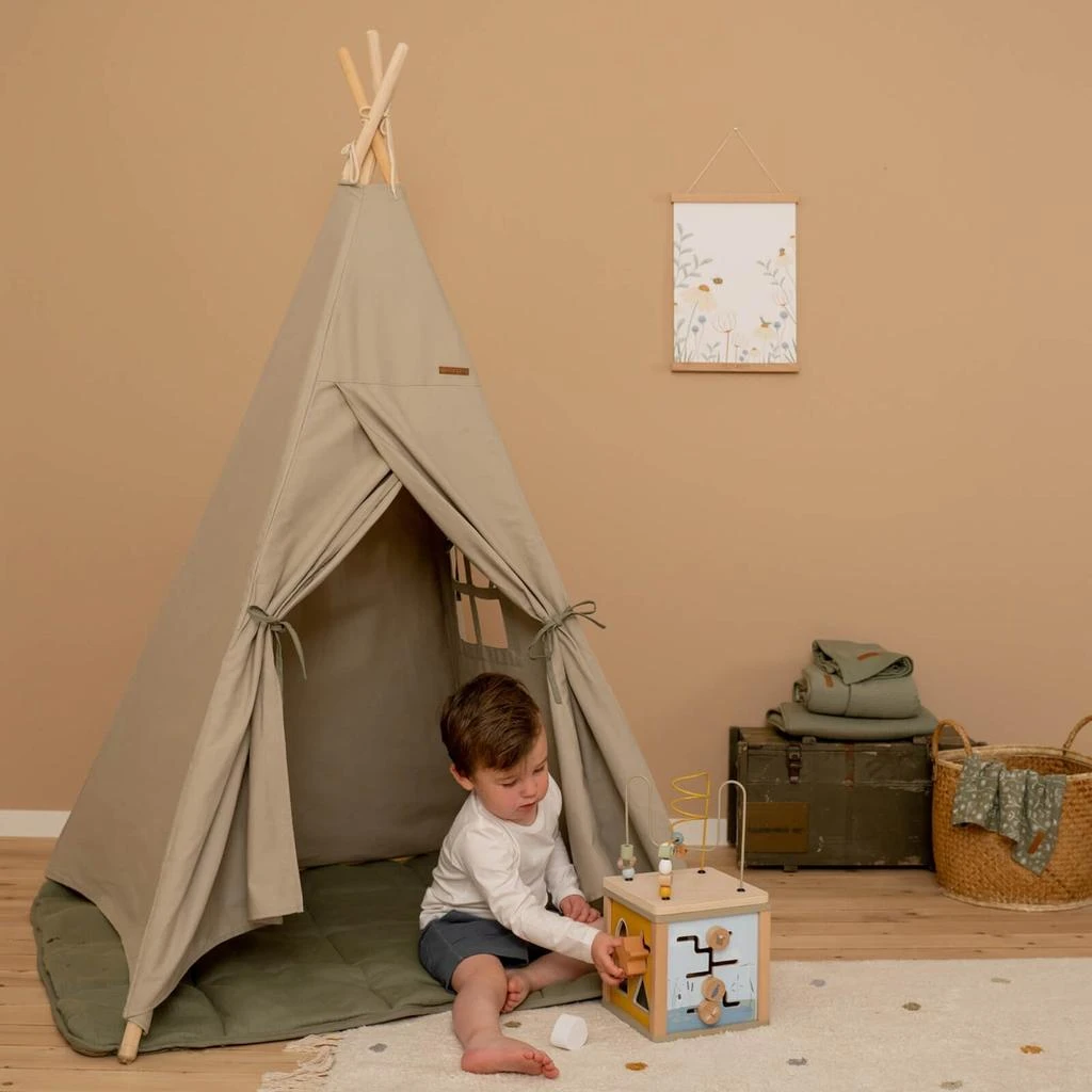 商品Little Dutch|Little Dutch Wigwam Tent - Olive,价格¥1183,第3张图片详细描述