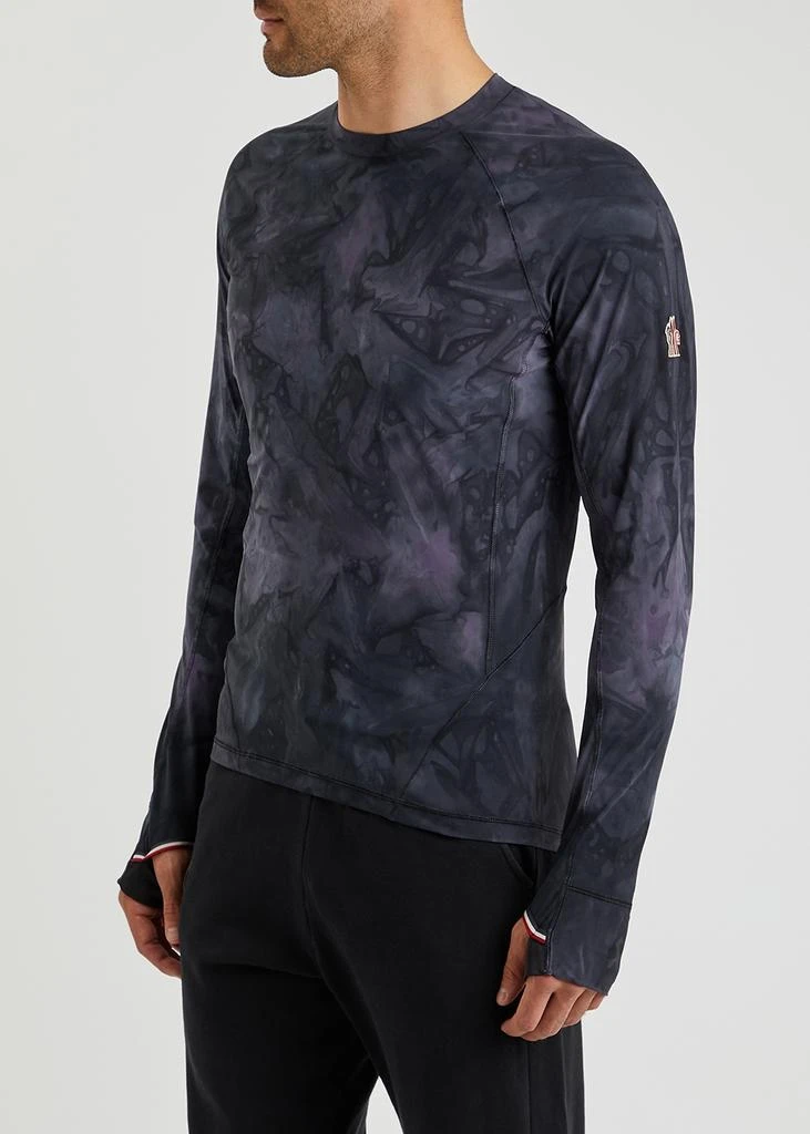 商品Moncler|Day-Namic printed stretch-jersey top,价格¥3889,第2张图片详细描述