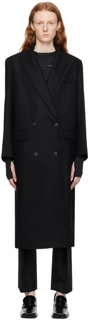 商品Low Classic|Black Double Coat,价格¥5191,第1张图片