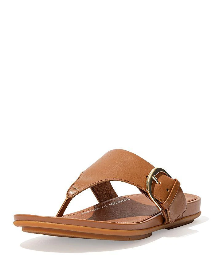 商品FitFlop|Women's Graccie Buckled Thong Sandals,价格¥674,第1张图片