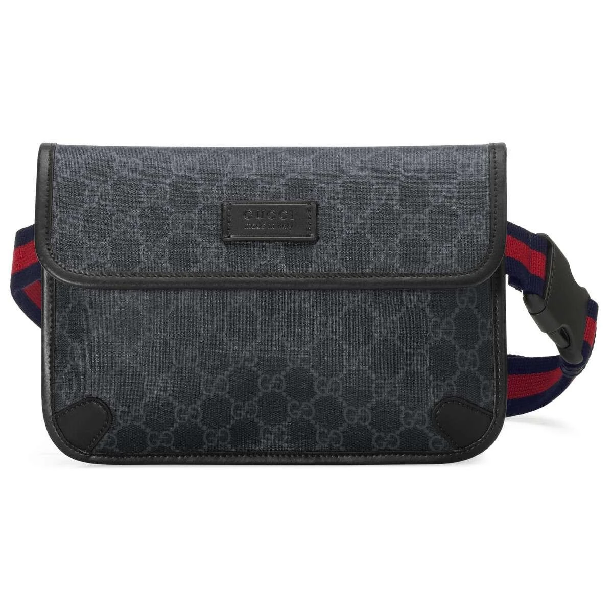 商品Gucci|【预售】 古驰 25春夏 男士 腰包 GG Supreme帆布腰包 598113 K5RLN 1095 ,价格¥8065,第1张图片