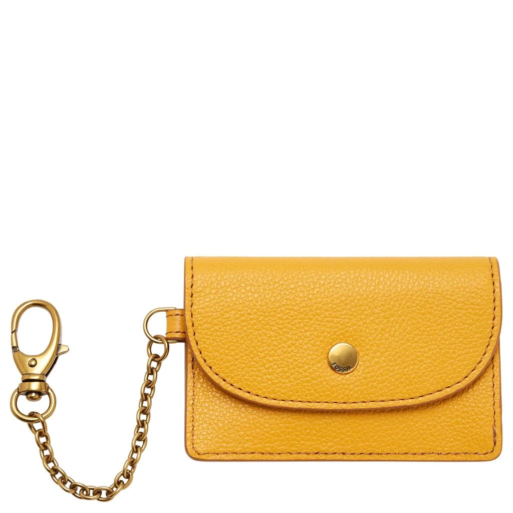 商品Fossil|Fossil Women's Adelyn Leather Flap Card Case,价格¥141,第1张图片