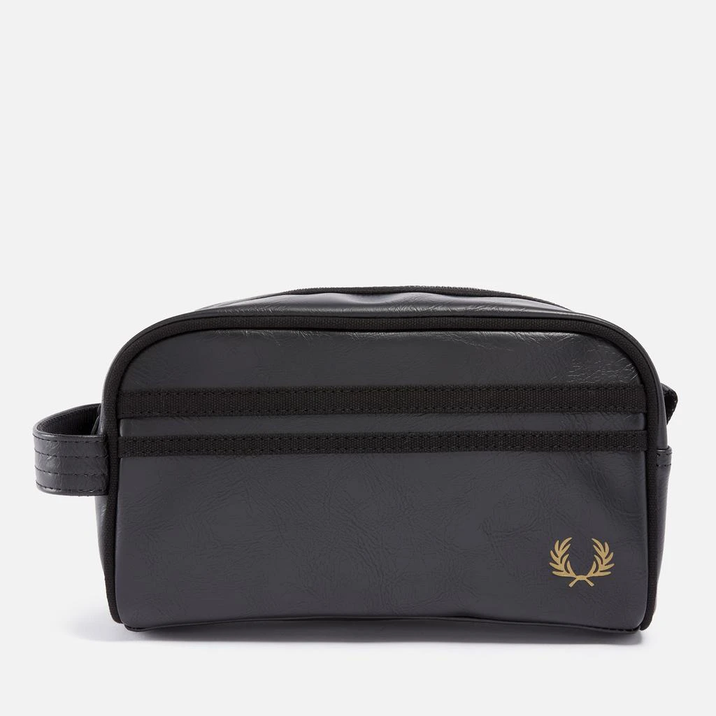 商品Fred Perry|Fred Perry Faux Leather and Canvas Wash Bag,价格¥445,第1张图片