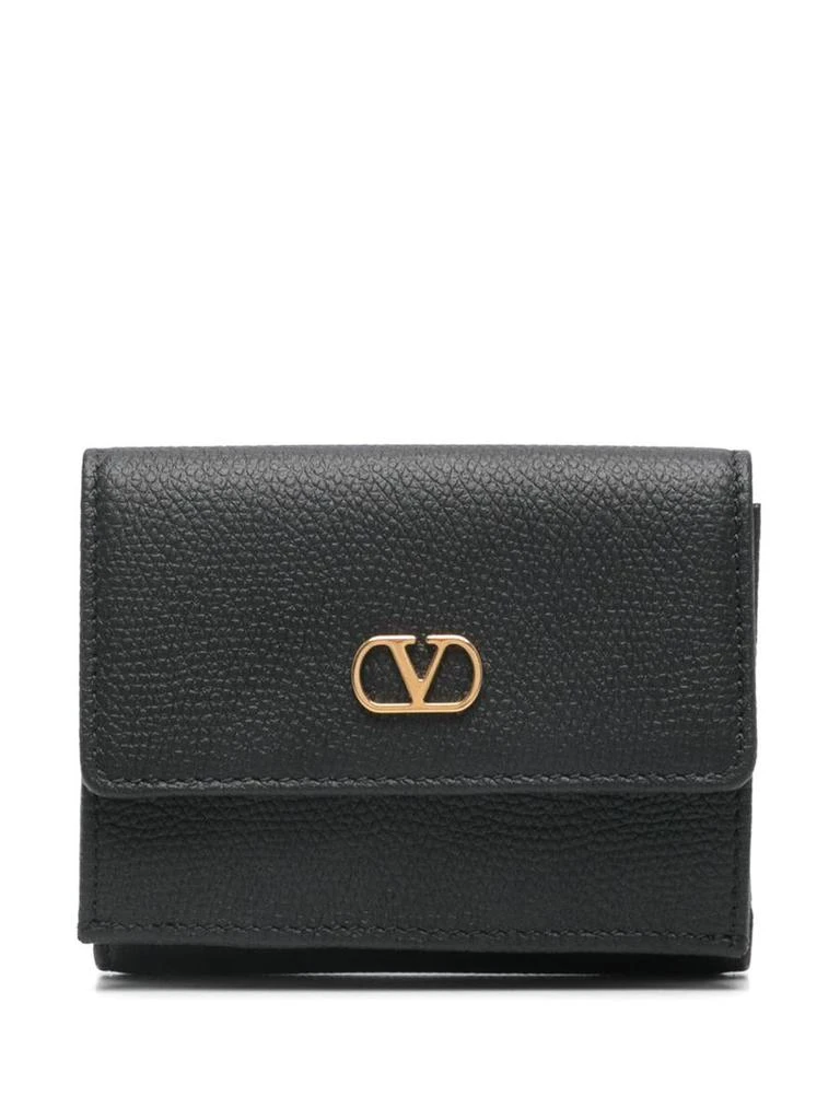 商品Valentino|Valentino Garavani Vlogo Signature Leather Wallet,价格¥3870,第1张图片