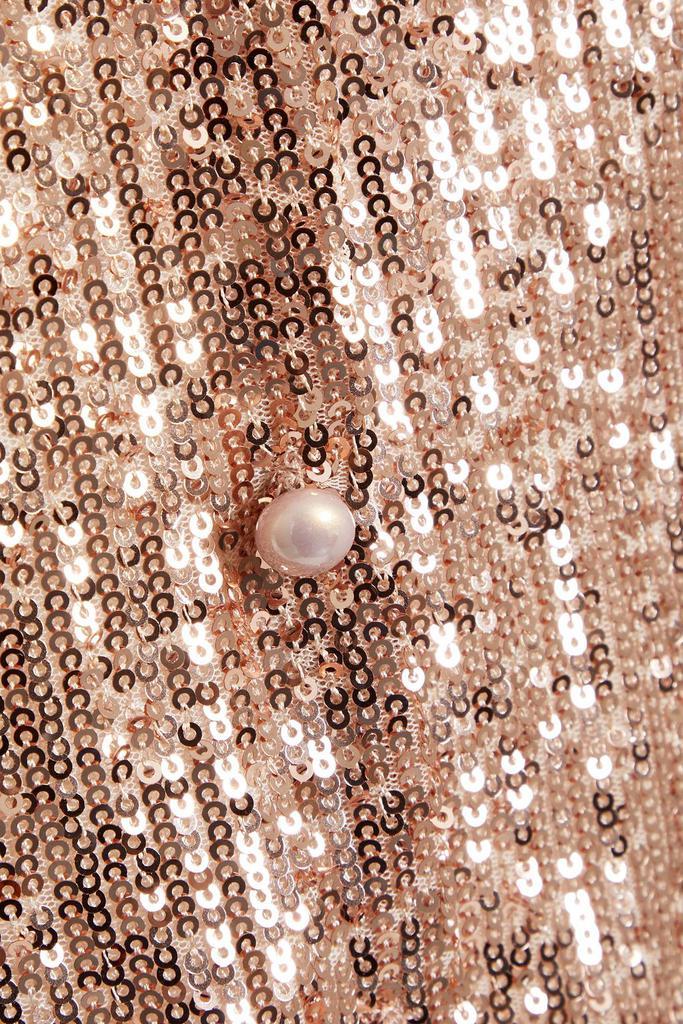 商品Maje|Sequined tulle blouse,价格¥877,第4张图片详细描述
