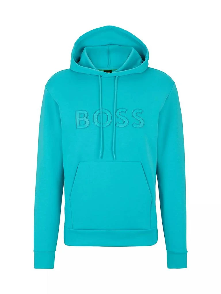 商品Hugo Boss|Hoodie with Logo Print,价格¥885,第1张图片