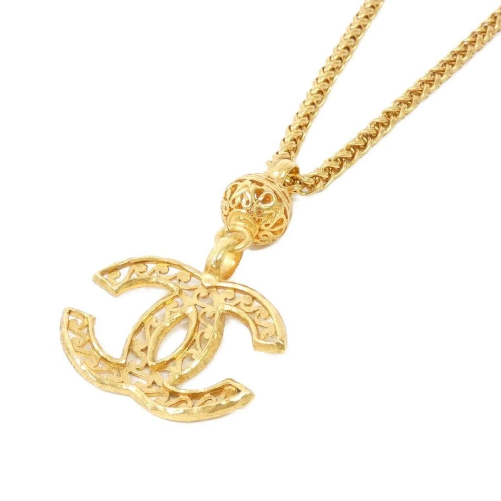 商品[二手商品] Chanel|Coco Mark  Plated Necklace Jewelry (Pre-Owned),价格¥12210,第3张图片详细描述