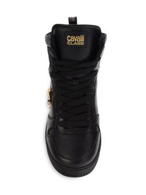 Leather High Top Sneakers 商品