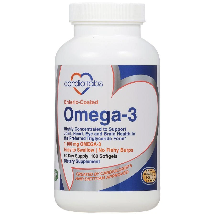 商品Cardiotabs|Omega-3 Enteric Coated Lemon,价格¥300,第1张图片