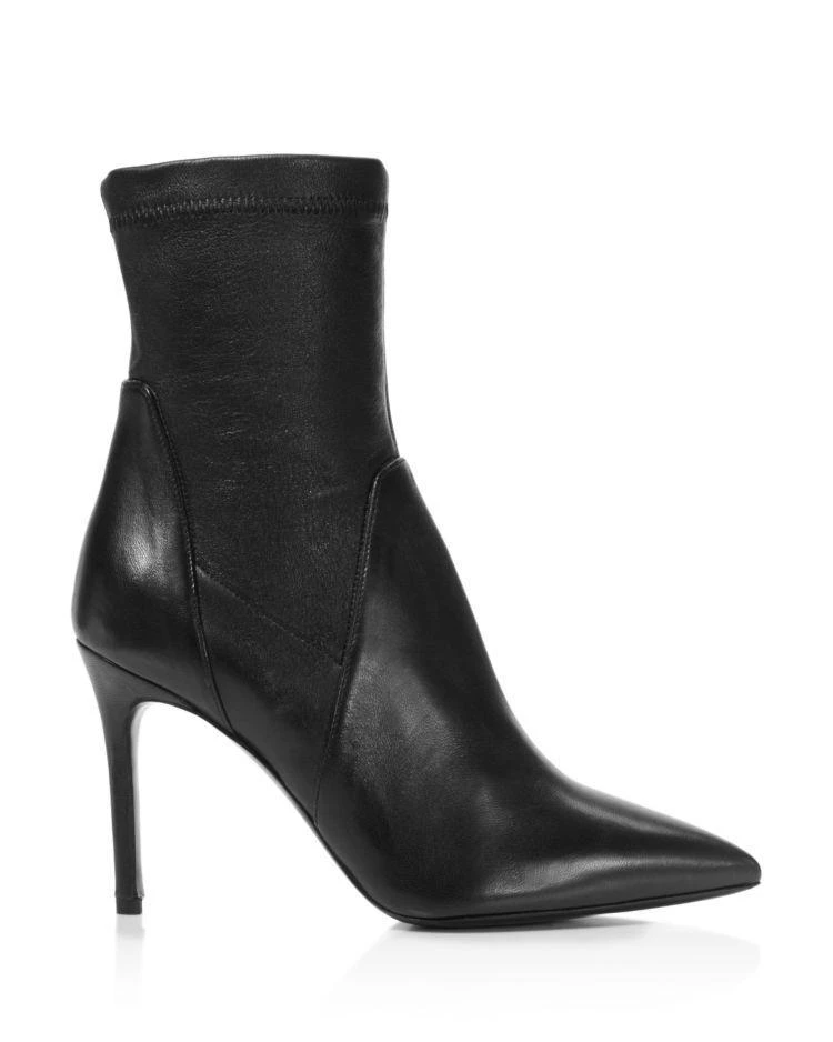 商品Charles David|Women's Linden Stretch Leather Pointed Toe Booties,价格¥1567,第2张图片详细描述