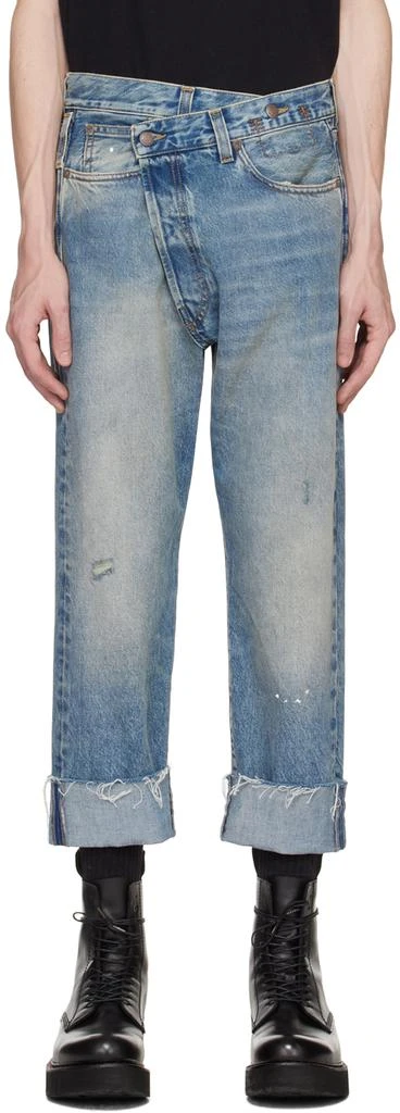 商品R13|Blue Crossover Jeans,价格¥1994,第1张图片