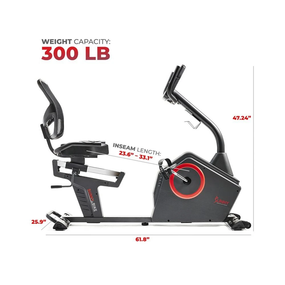 Premium Magnetic Resistance Smart Recumbent Bike, Sf-Rb4850Smart 商品