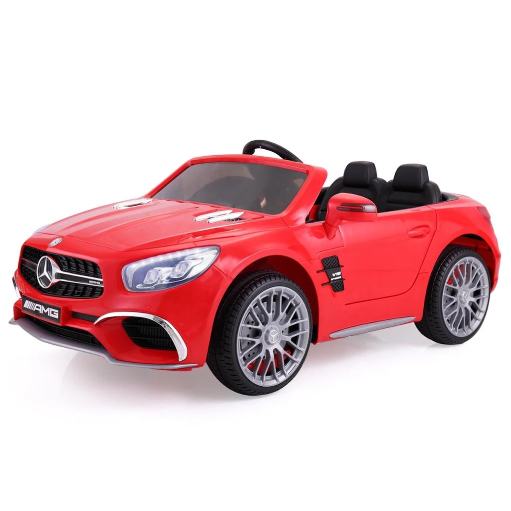 商品Simplie Fun|12V Mercedes-Benz Licensed Electric Kids Ride on Cart,价格¥4587,第5张图片详细描述