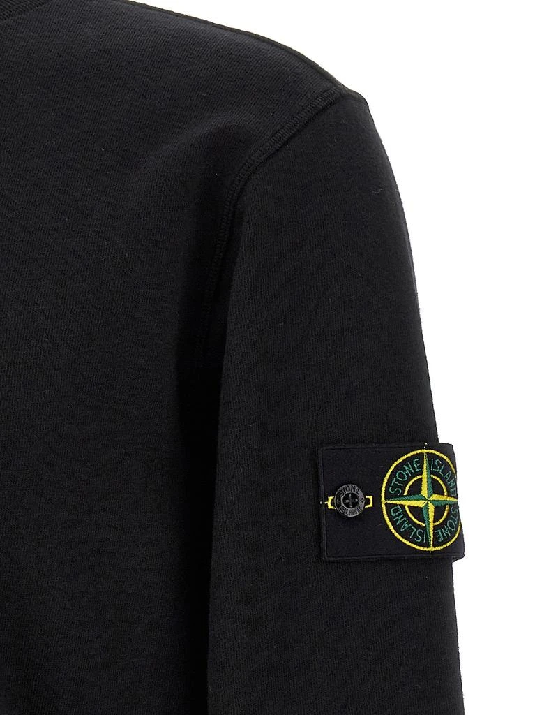 商品Stone Island|Logo Badge Sweatshirt Black,价格¥1865,第4张图片详细描述