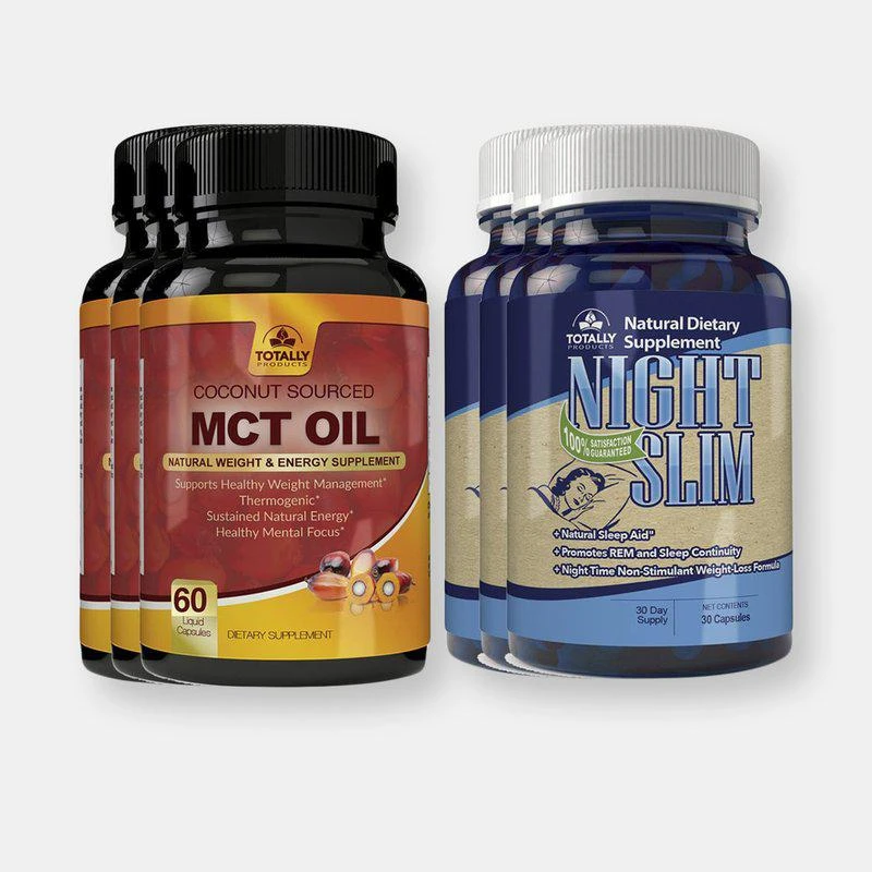 商品Totally Products|Night Slim and MCT Oil Combo Pack,价格¥430,第1张图片