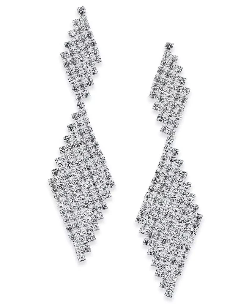 商品INC International|Crystal Mesh Drop Earrings, Created for Macy's,价格¥139,第1张图片