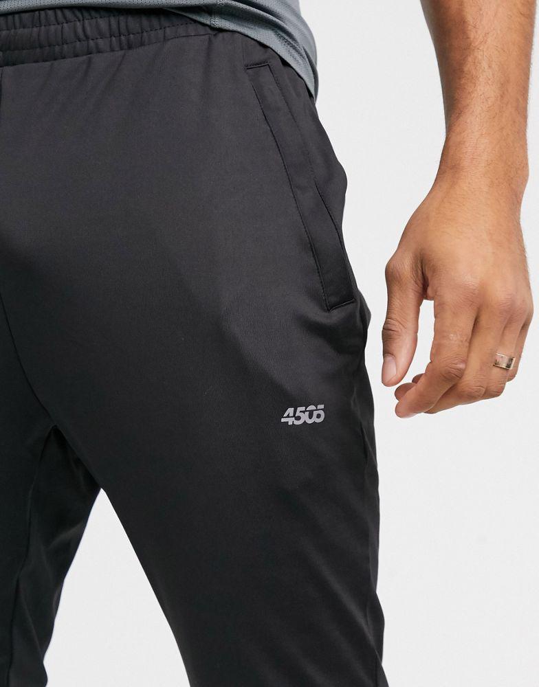 商品ASOS|ASOS 4505 icon training super skinny jogger with quick dry in black,价格¥198,第5张图片详细描述