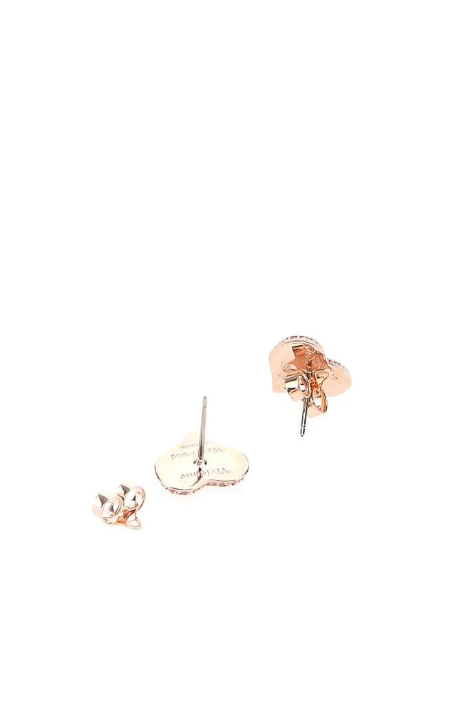 商品Vivienne Westwood|Pink metal Petra earrings,价格¥1069,第2张图片详细描述