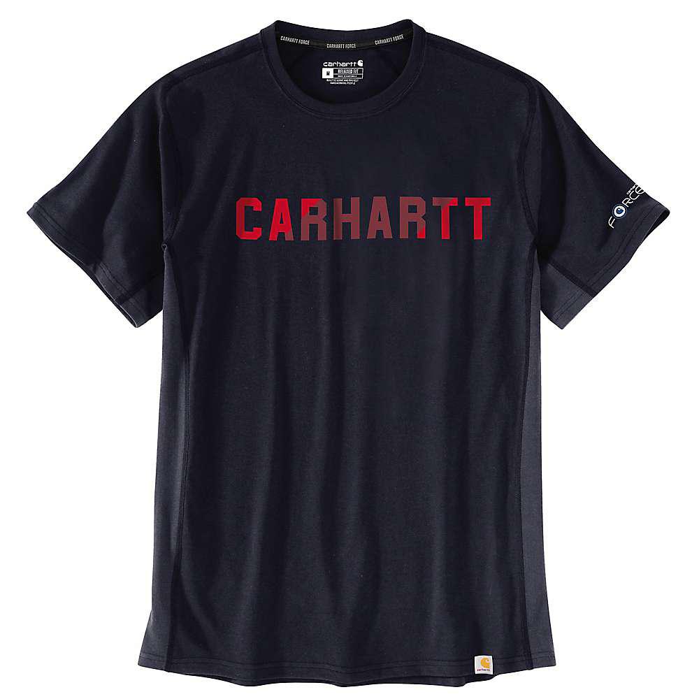 Carhartt Men's Force Relaxed Fit Midweight SS Block Logo Graphic T-Shirt商品第6张图片规格展示
