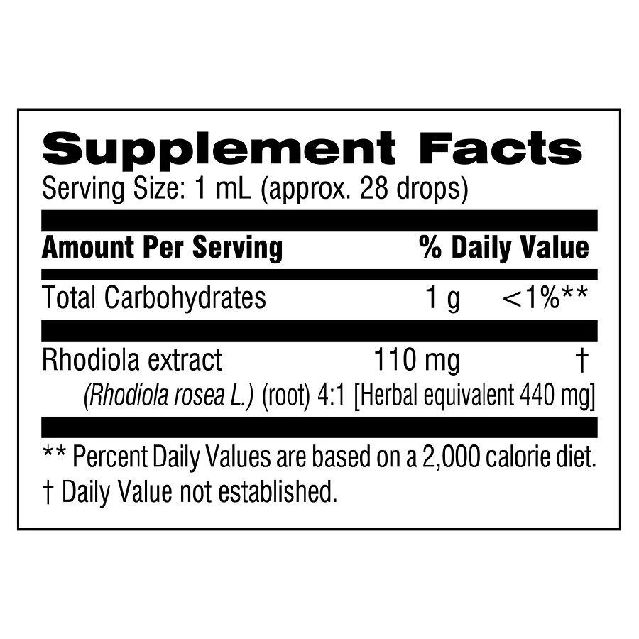 商品Botanic Choice|Rhodiola Root Liquid Extract,价格¥90,第3张图片详细描述