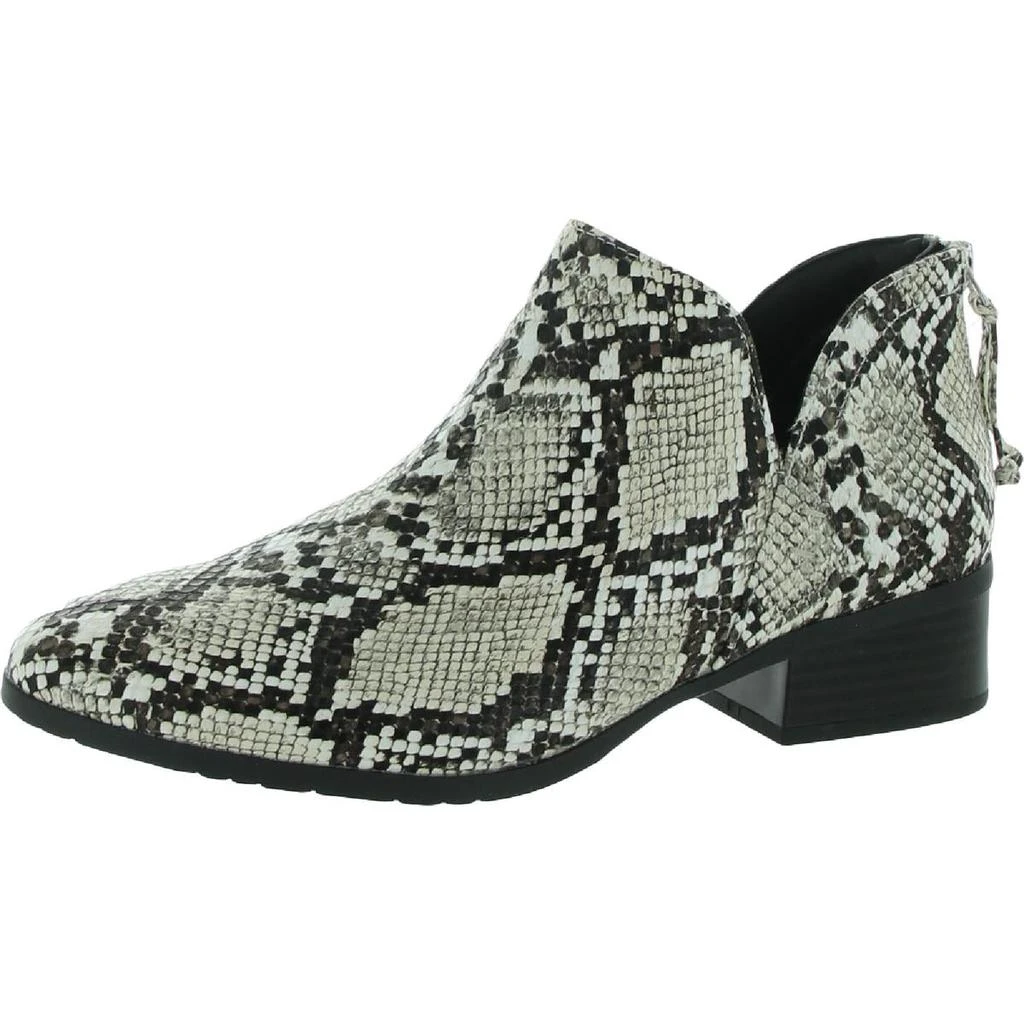 商品Kenneth Cole|Kenneth Cole Reaction Womens Side Skip Faux Leather Back Zippewr Ankle Boots,价格¥289,第1张图片