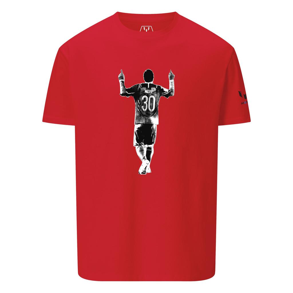 MESSI Silhouette #30 Graphic T-Shirt商品第4张图片规格展示