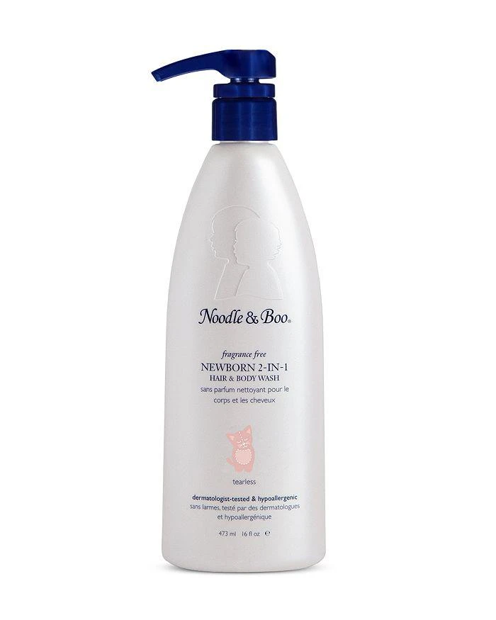 商品NOODLE & BOO|Fragrance Free Newborn 2 in 1 Hair & Body Wash 16 oz. ,价格¥134,第1张图片