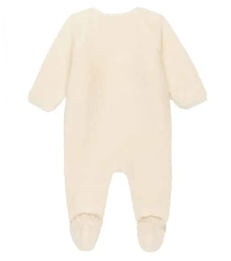 商品Bonpoint|Baby faux fur cotton-blend onesie,价格¥854,第2张图片详细描述