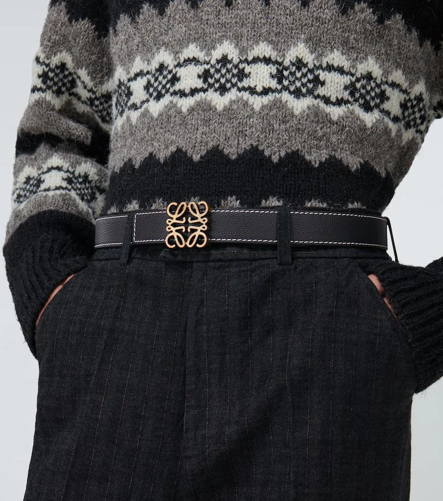 商品Loewe|Anagram reversible leather belt,价格¥2928,第2张图片详细描述