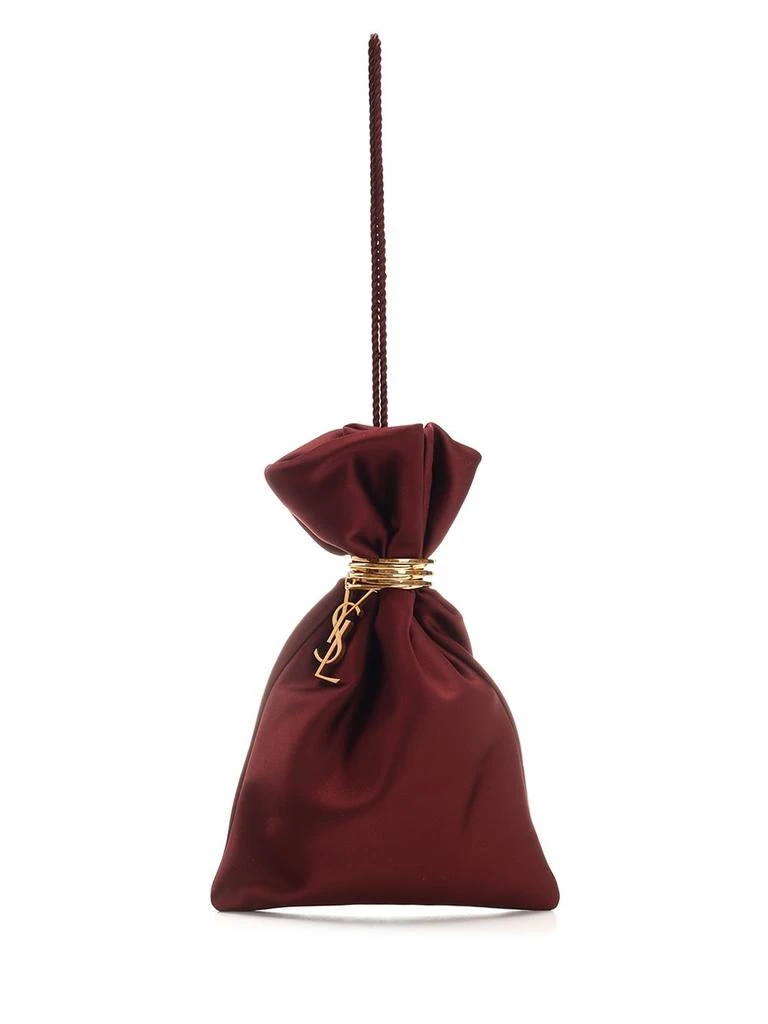 商品Yves Saint Laurent|Evening Pouch Handbags Bordeaux,价格¥16199,第1张图片