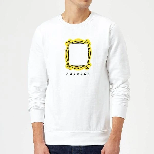 商品Original Hero|Friends Frame Sweatshirt - White,价格¥254,第1张图片