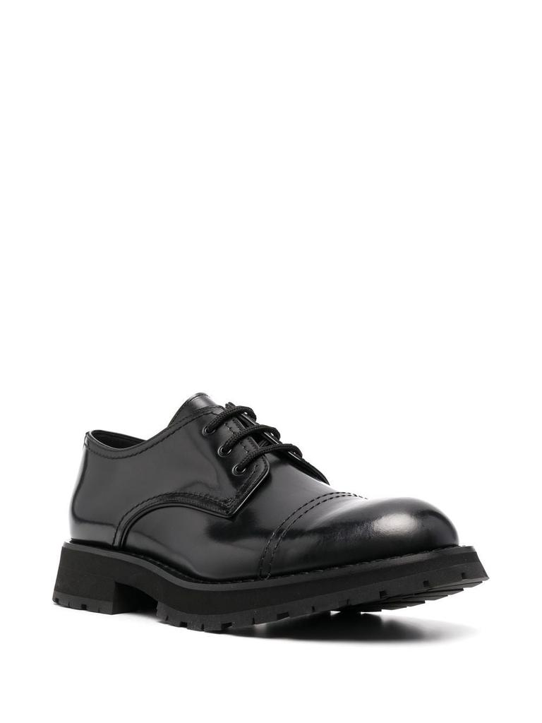 ALEXANDER MCQUEEN Chunky sole derby shoes商品第4张图片规格展示