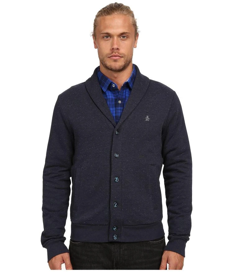 商品Original Penguin|Nep Fleece Cardigan Heritage,价格¥594,第5张图片详细描述