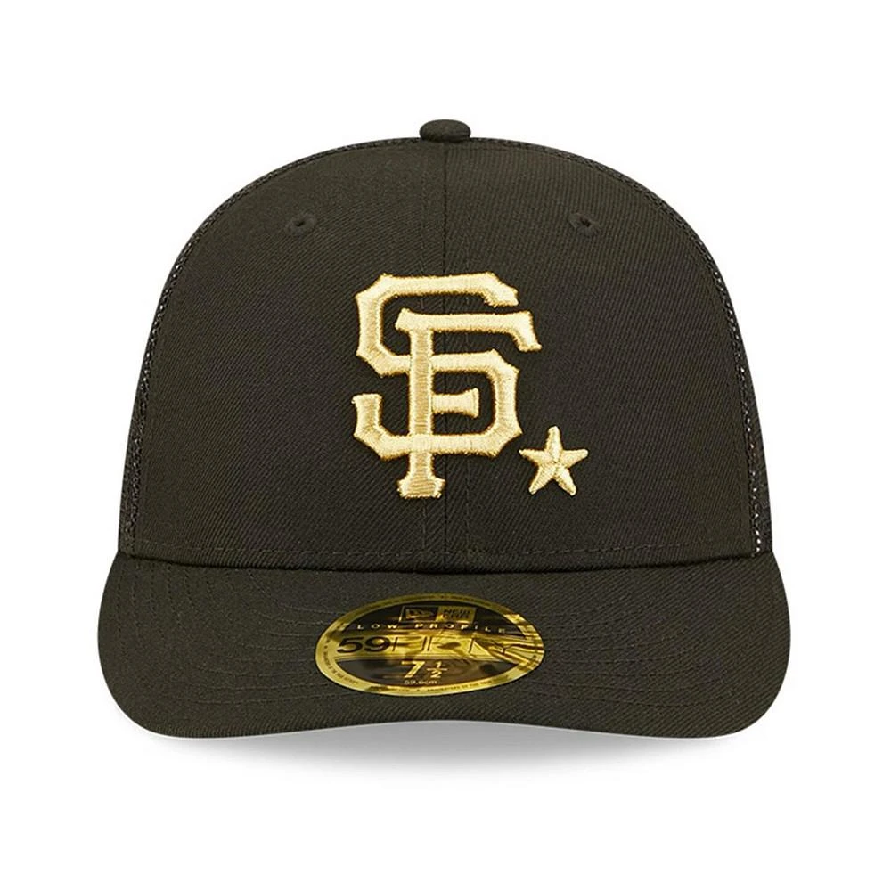 商品New Era|Men's Black San Francisco Giants 2022 MLB All-Star Game On-Field Low Profile 59FIFTY Fitted Hat,价格¥356,第3张图片详细描述