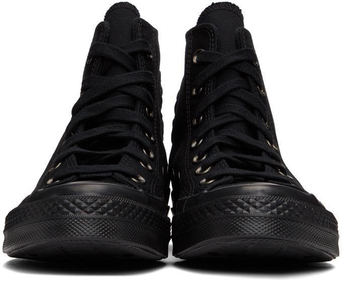 商品Converse|Black Monochrome Chuck 70 High Sneakers,价格¥558,第4张图片详细描述