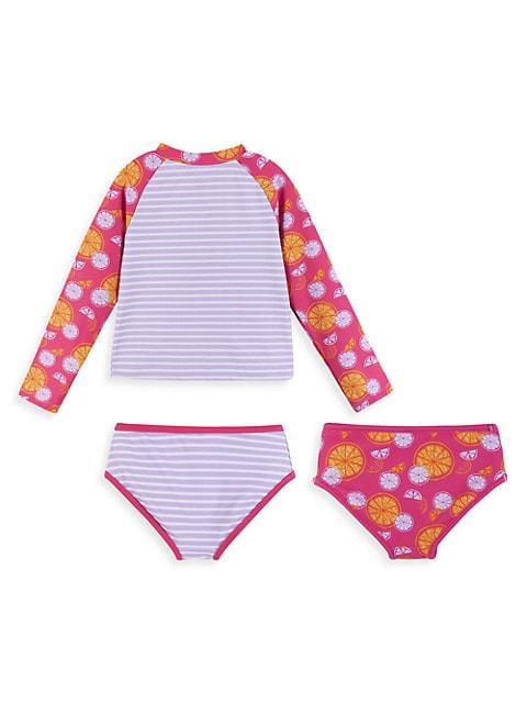 商品Andy & Evan|Little Girl's 2-Piece Rashguard Swim Set,价格¥159,第4张图片详细描述