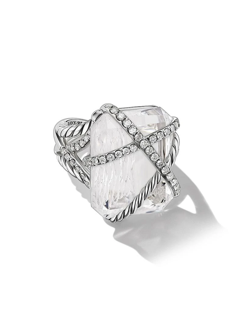 商品David Yurman|Cable Wrap Ring in Sterling Silver,价格¥23747,第1张图片