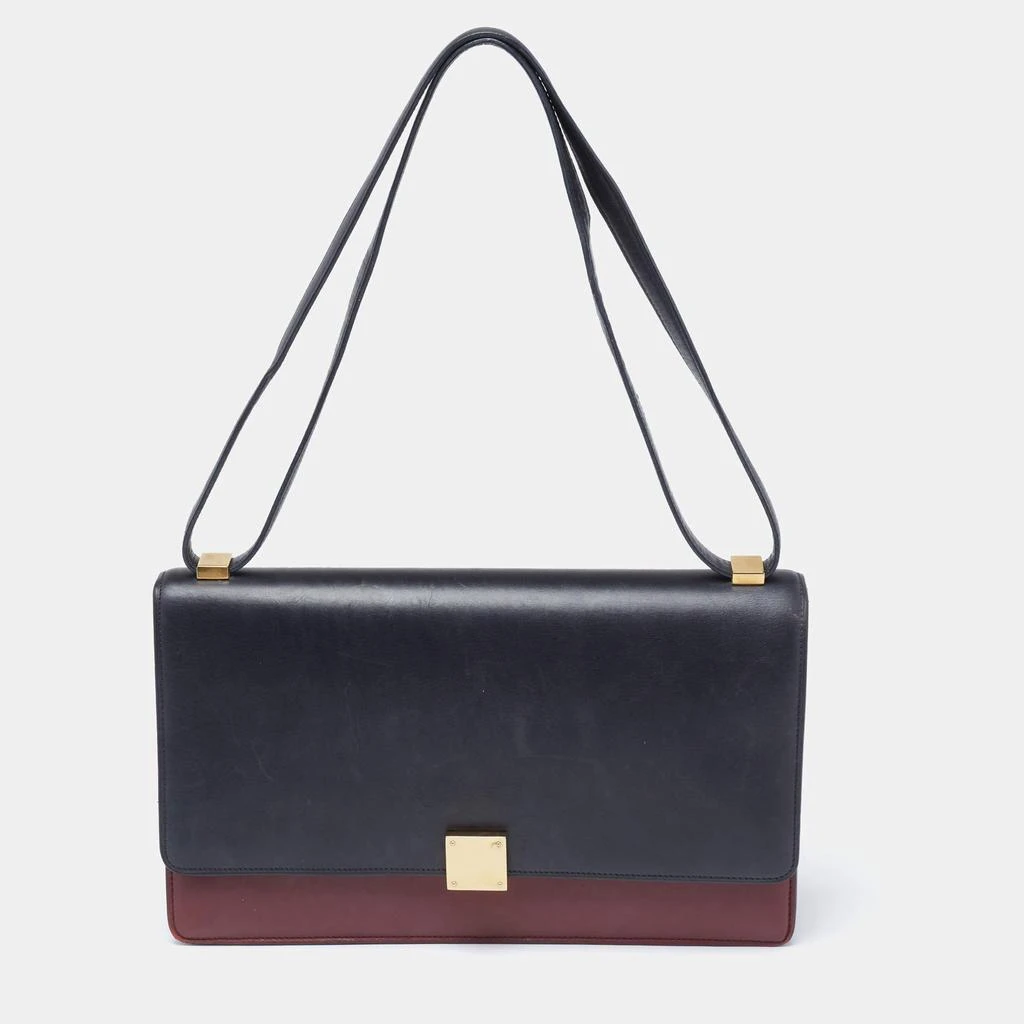 商品[二手商品] Celine|Celine Black/Red Leather Medium Case Bag,价格¥8621,第1张图片