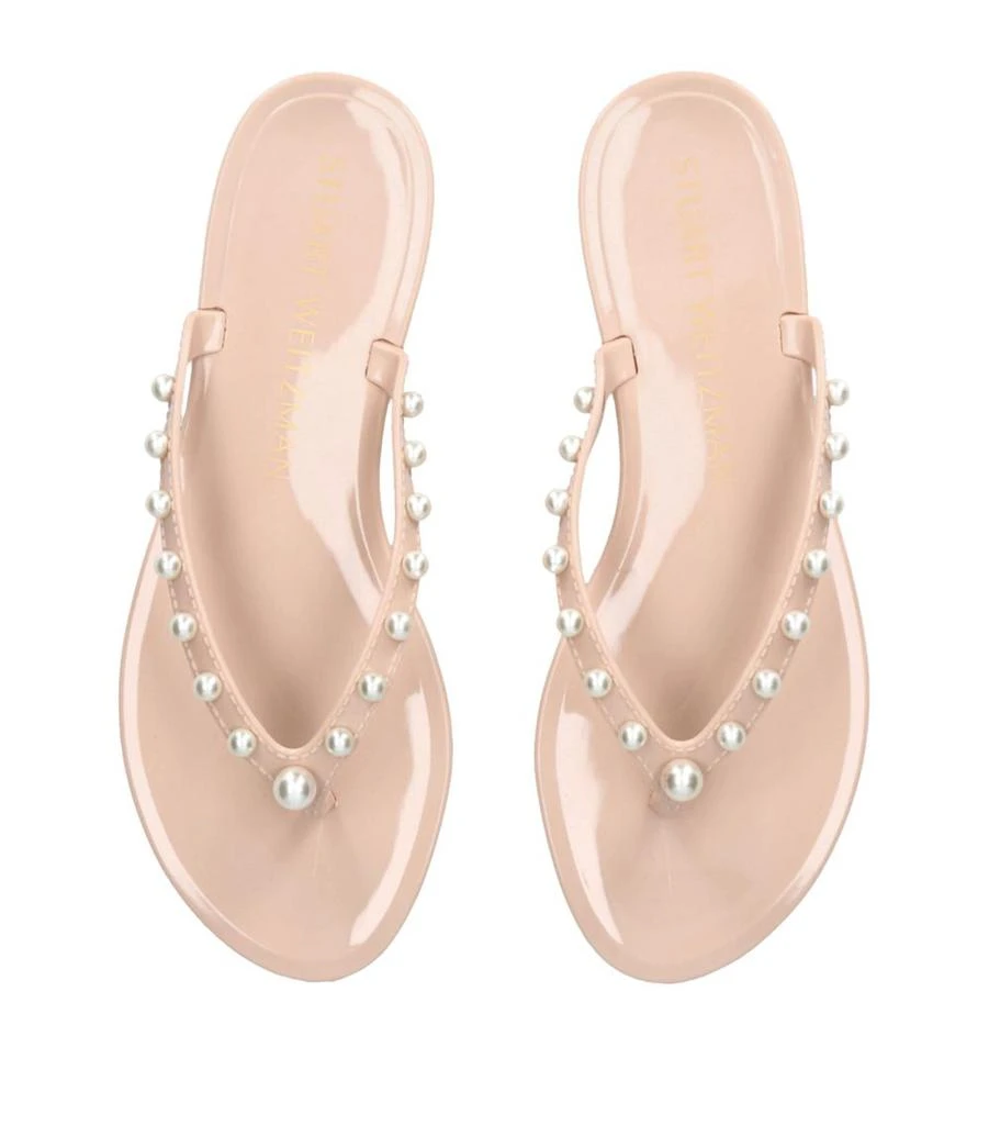 商品Stuart Weitzman|Goldie Jelly Flip Flops,价格¥1238,第4张图片详细描述