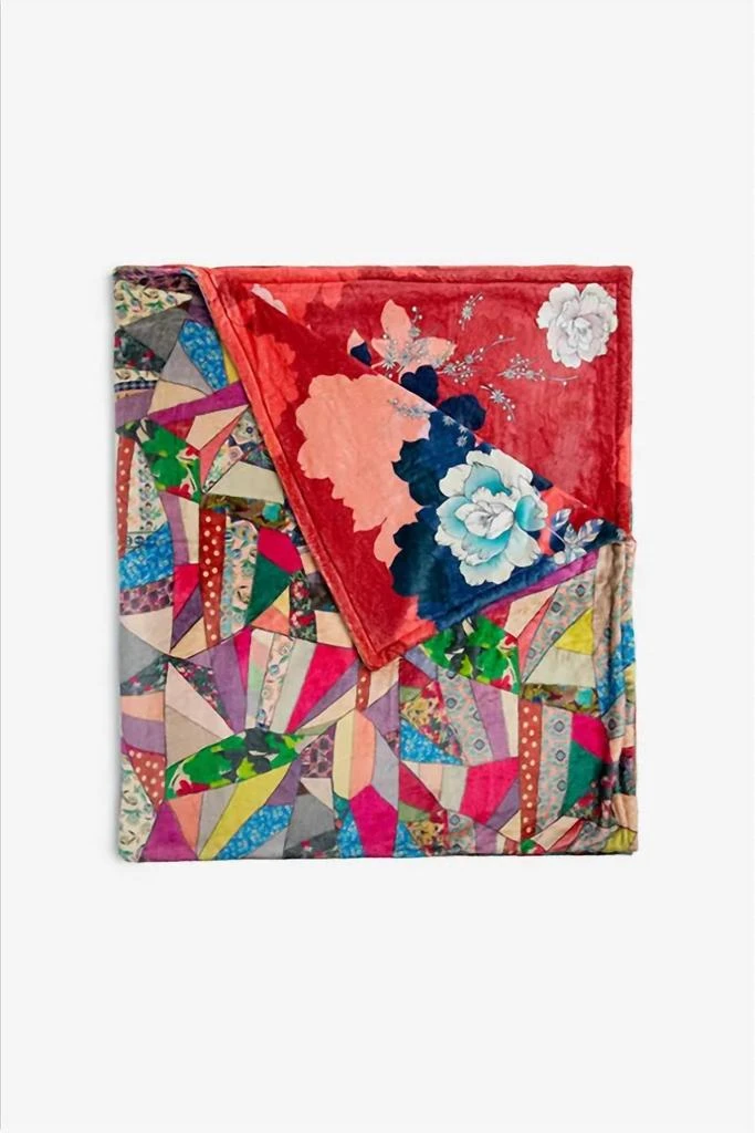 商品Johnny Was|Tura Cozy Blanket in Multicolor,价格¥1478,第1张图片