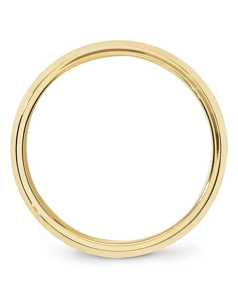 Men's 6mm Bevel Edge Comfort Fit Band 14K Yellow Gold 商品