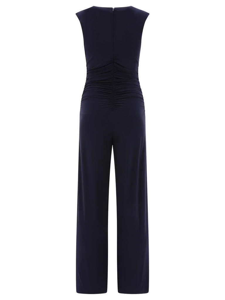 商品Norma Kamali|V-Neck Jumpsuit Dresses Blue,价格¥713,第2张图片详细描述