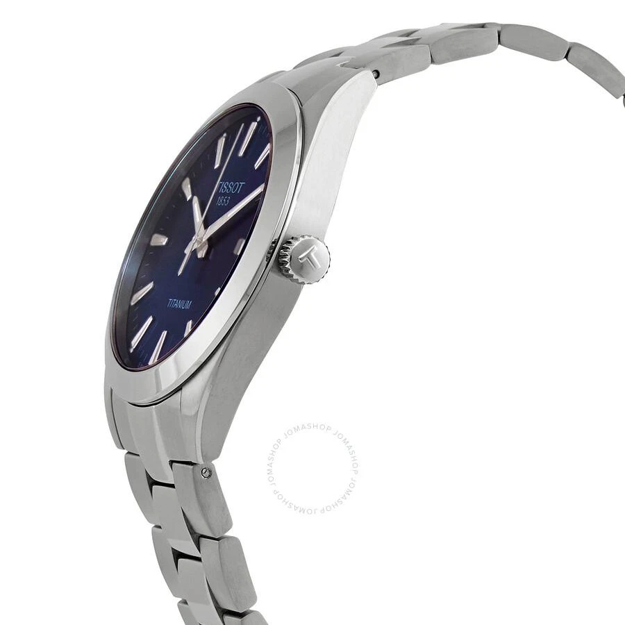 商品Tissot|Titanium Quartz Blue Dial Men's Watch T127.410.44.041.00,价格¥2655,第2张图片详细描述