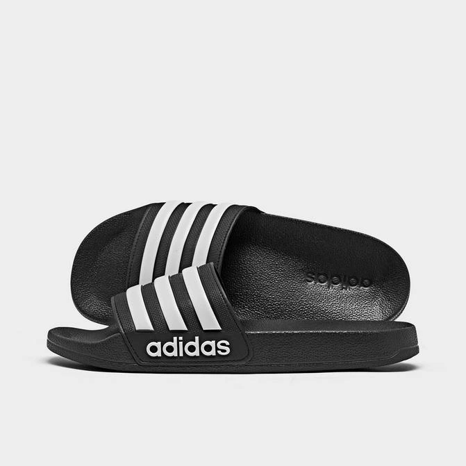 商品Adidas|adidas Adilette Shower 澡堂拖 大童款,价格¥112,第1张图片