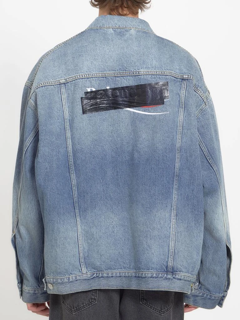 商品Balenciaga|Oversized denim jacket,价格¥5355,第2张图片详细描述