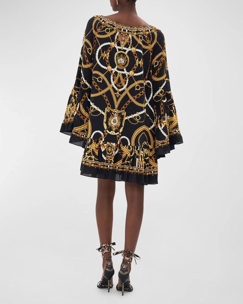 商品Camilla|Coast to Coast Frill Mini Dress,价格¥2866,第4张图片详细描述