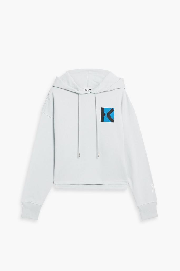 商品Kenzo|Printed French cotton-blend terry hoodie,价格¥1472,第5张图片详细描述