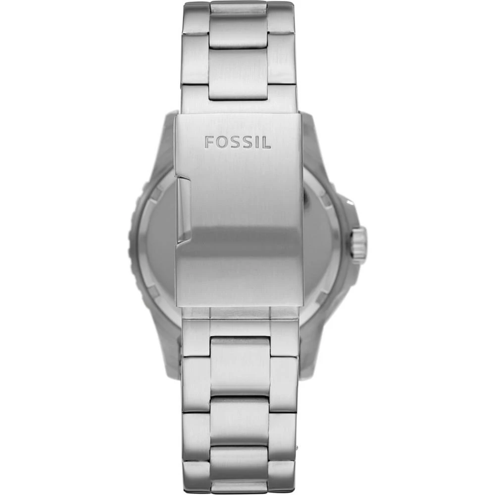 商品Fossil|Men's Blue Diver Stainless Steel Bracelet Watch 42mm,价格¥681,第3张图片详细描述