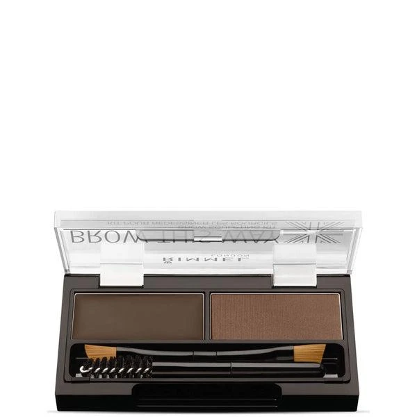 商品Rimmel|Rimmel Brow This Way Eyebrow Kit - Dark Brown,价格¥79,第2张图片详细描述